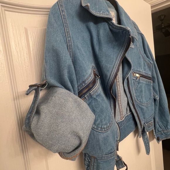 Vintage L’Avion Jean Jacket Size Small - Picture 4 of 5